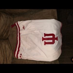 Indiana University Hoosiers shorts size xl adidas